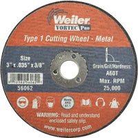 36536 Weiler Vortec Type 1 Abrasive Cut-Off Wheel