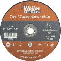 36540 Weiler Vortec Type 1 Abrasive Cut-Off Wheel