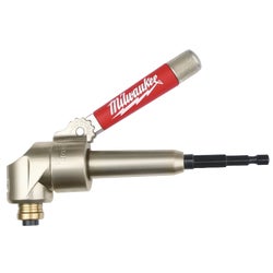 Item 338913, The Milwaukee Right Angle Attachment is perfect for driving screws and 
