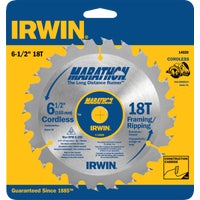 14020 Irwin Marathon Circular Saw Blade