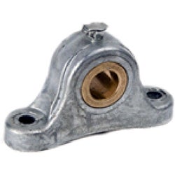 Item 344559, Flanged sintered bronze bearing thrust side with built-in oil reservoir.