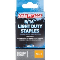 346628 Channellock No. 3 Light Duty Narrow Crown Staple