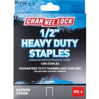 346708 Channellock No. 4 Heavy-Duty Narrow Crown Staple
