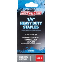 346753 Channellock No. 4 Heavy-Duty Narrow Crown Staple