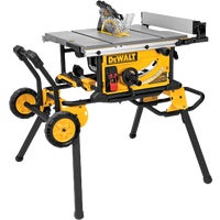 DWE7491RS DeWalt Compact Job Site Table Saw with Rolling Stand