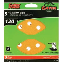 3703 Gator 5 In. Stick-On Vented Sanding Disc