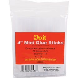 Item 349828, Glue sticks are suitable for all standard size glue guns.
