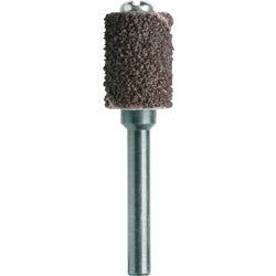 Item 351253, Sanding drum mandrel holds a sanding band covered with aluminum oxide 