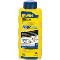 4935518 Irwin STRAIT-LINE Permanent Staining 5X Chalk Line Chalk