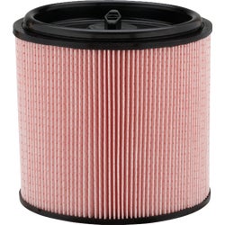 Item 353888, Replacement fine dust cartridge filter and retainer for wet/dry vacuum 