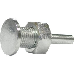 Item 354007, Drive arbors 1/2" arbor to 1/4" shank carded max. rpm = 4500.