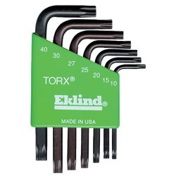 Item 356239, Includes torx keys in sizes: T10, T15, T20, T25, T27, T30, and T40.