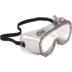 Item 356387, Safety goggles featuring indirect venting to move air through the goggles.