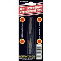 88401 10-in-1 Replacement Double-End Screwdriver Bit