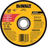 DW8725 DeWalt HP Type 1 Cut-Off Wheel