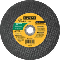 Item 357688, High Performance cut-off wheel specially formulated for fast burr free 