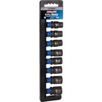 357936 Channellock 8-Piece 1/2 In. Metric Impact Driver Set