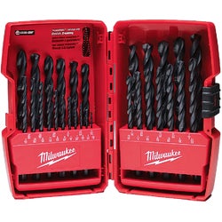 Item 361753, Milwaukee Thunderbolt black oxide jobber length drill bits are designed for
