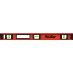 Item 365768, Heavy-duty aluminum I-Beam level frame assures durability and accuracy and 
