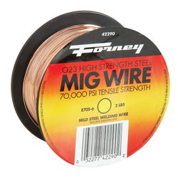 Item 366293, ER 70S-6 mild steel MIG (GMAW) welding wire is a high strength mild steel 