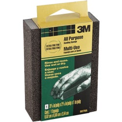 Item 372951, 3M Sanding Sponges are designed for sanding wood, paint, metal, plastic or 