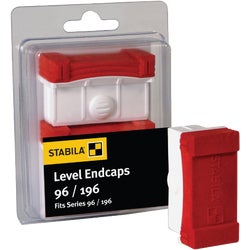 Item 375055, Replacement end caps for Stabila levels.