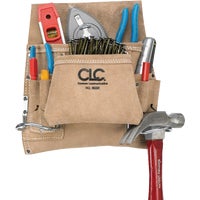 I823X CLC 8-Pocket Suede Carpenters Nail & Tool Bag
