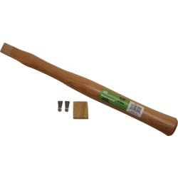 Item 375950, Vaughan hickory replacement handle for California Framing hammers.