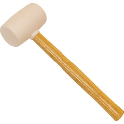 Item 376515, The Great Neck White Head Rubber Mallet (16 Oz.