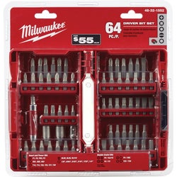 Item 378668, The MILWAUKEE SHOCKWAVE Impact Duty 60PC Drill &amp; Drive Set is 