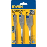 87950 Irwin Speedbor 3-Piece Spade Bit Set