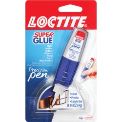 Item 381196, Super glue precision pen is clean, precise, and easy-to-use.