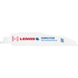 Item 385646, Demolition series blades are both thicker and wider than standard blades to