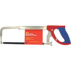 Item 386464, Heavy-duty steel frame. 3-3/4" throat adjusts for 10" and 12" blades.