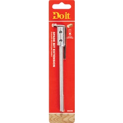 Item 390399, Tempered steel shank extends 1/4" drill shanks for deep holes and hard-to-