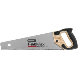 Item 395498, Hardened tempered and set blade. 15", 9TPI, aggressive tooth handsaw.