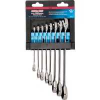 397547 Channellock 8-Piece Ratcheting Combination Wrench Set