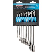 397555 Channellock 8-Piece Metric Ratcheting Combination Wrench Set