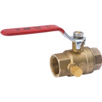 107-754NL ProLine Low Lead Full Port Ball Valve With Waste