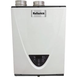 Item 400448, Natural gas tankless water heater, maximum 199,000 BTU for up to 3 major 