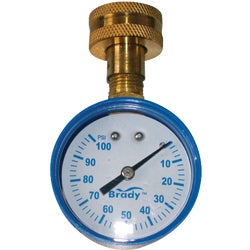 Item 400591, Brady gauges are completely enclosed in a corrosion-resistant polypropylene