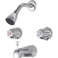 F20K1400CP-JPA3 Home Impressions 2 Metal Handle Tub And Shower Faucet
