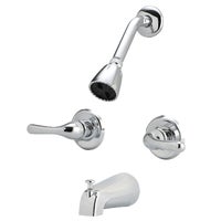 F2014501CP-JPA3 Home Impressions 2-Metal Lever Handle Tub And Shower Faucet