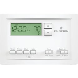 Item 400779, 5-1-1 day programmable thermostat provides convenient weekday, Saturday, 