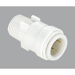 Item 400939, ThisAquaLock plastic male adapter works with copper, CPVC, PEX, and CTS 