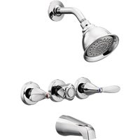 82663 Moen Adler Chrome Standard Tub & Shower Faucet
