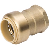 6630-204 ProLine Push Fit x FPT Brass Adapter