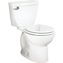 Item 401141, The toilet offers a 2-piece design with a separate tank and bowl.