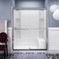 5475-59S-G03 Sterling Finesse Frameless Sliding Shower Door alcove doors shower
