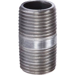 Item 401389, Welded steel pipe, black coated to prevent rusting, meets ASTM A/53 